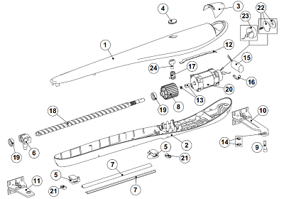 фото: Комплект ЗИП для привода АЛЮТЕХ Ambo AM5000