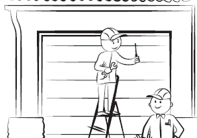 фото: Ремонт секционных ворот