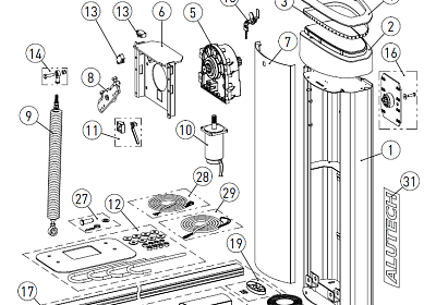 фото: Комплекты ЗИП для шлагбаума BRAVO
