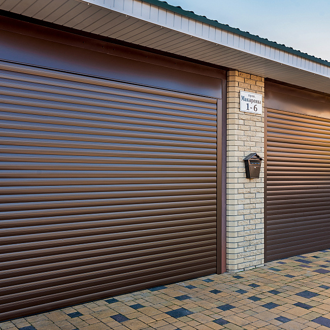 фото: Рулонные ворота Алютех 2500х2500 серии ЛАЙТ